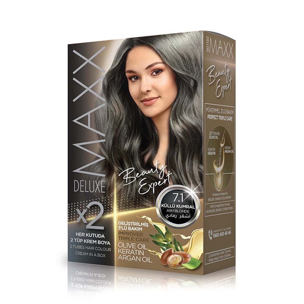Maxx Deluxe Set Boya 7.1 Küllü Kumral 