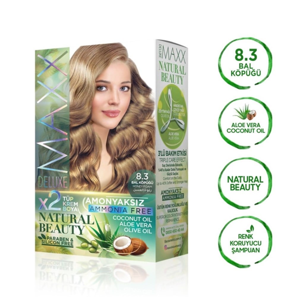 Maxx Deluxe Set Boya Amonyaksız 8.3 Bal Köpüğü