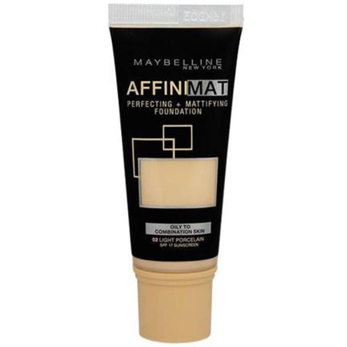 Maybelline Affinimat Fondöten 02 Light Porcelain
