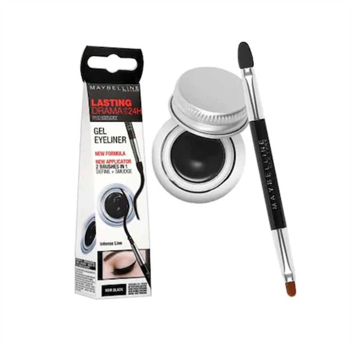 Maybelline Ruj Eye Studio Gel Liner 06 Black Pink Diamonds