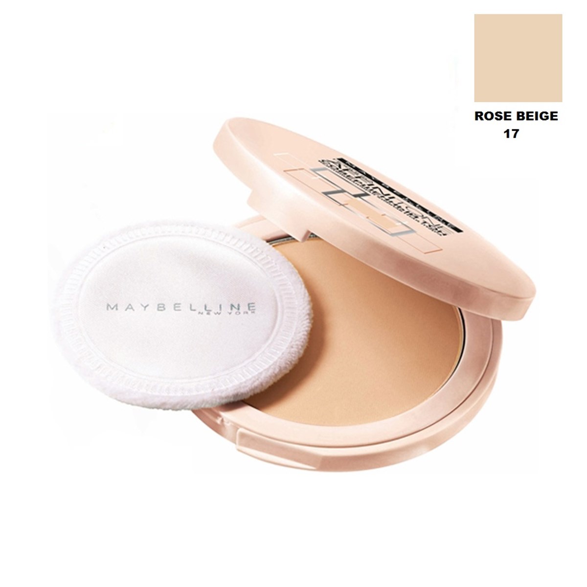 Maybelline New York Affinitone Pudra 17 Rose Beige