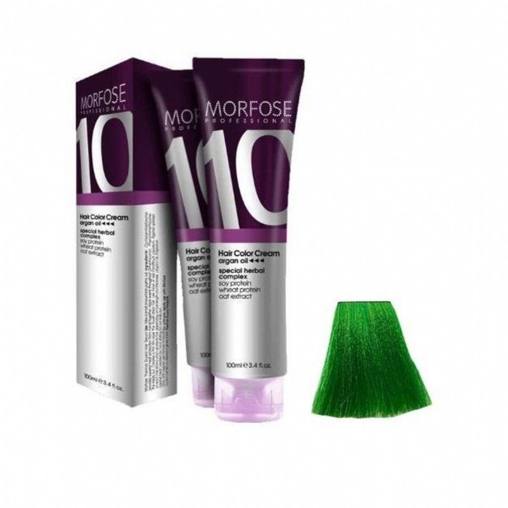 Morfose Saç Boyası 100 Ml Yesil