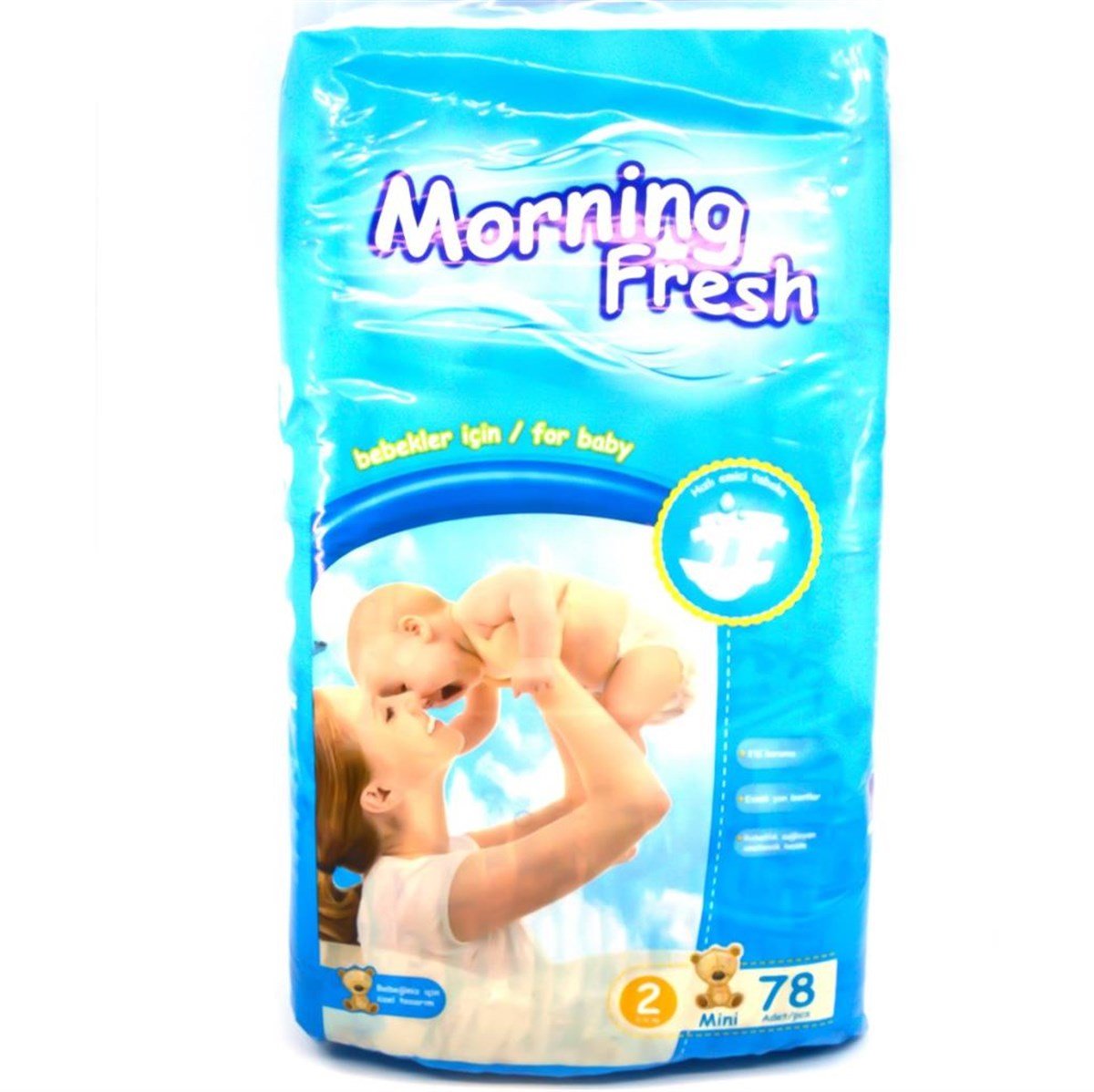 Morning Fresh Bebek Bezi Mini 3-6 kg 78 Adet