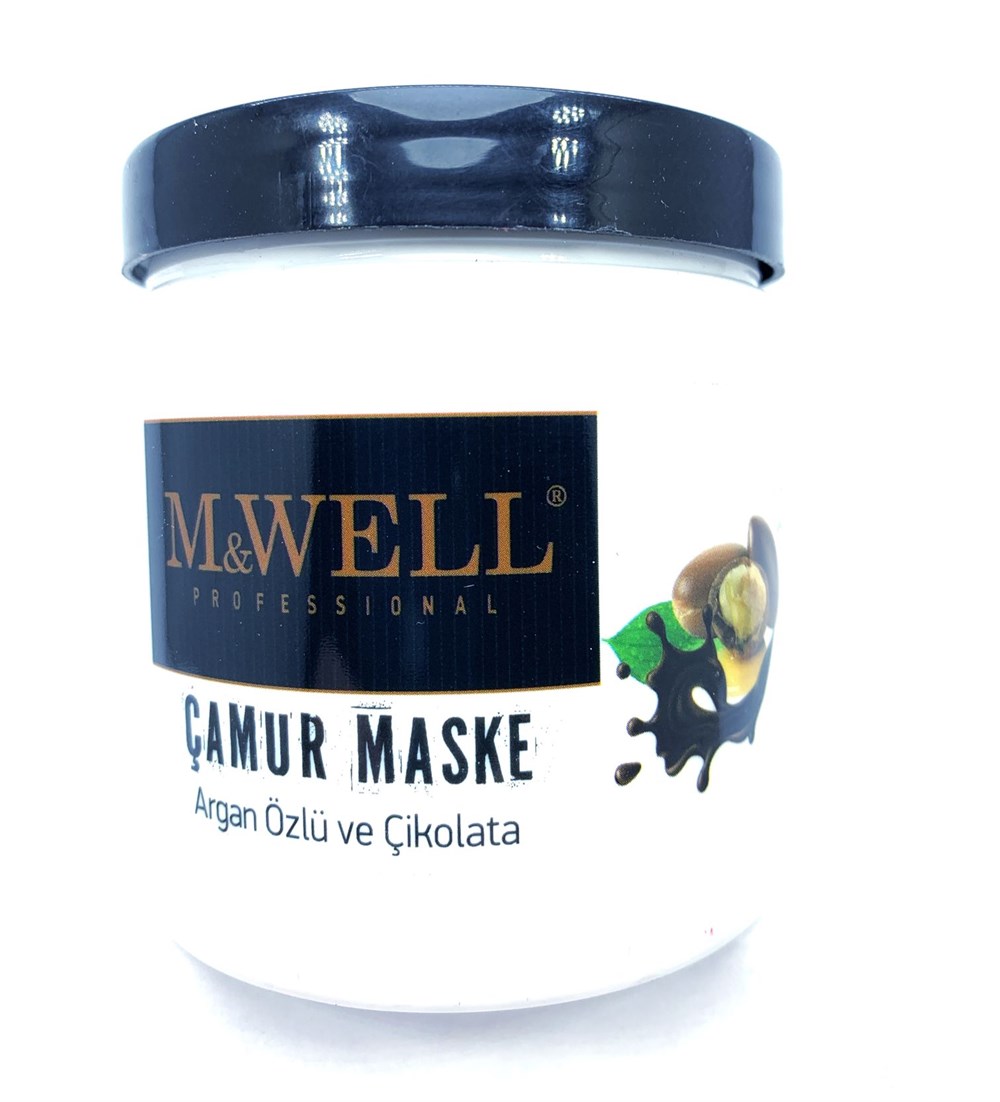 M&well Çamur Maske Argan Özlü Ve Çikolata 300g