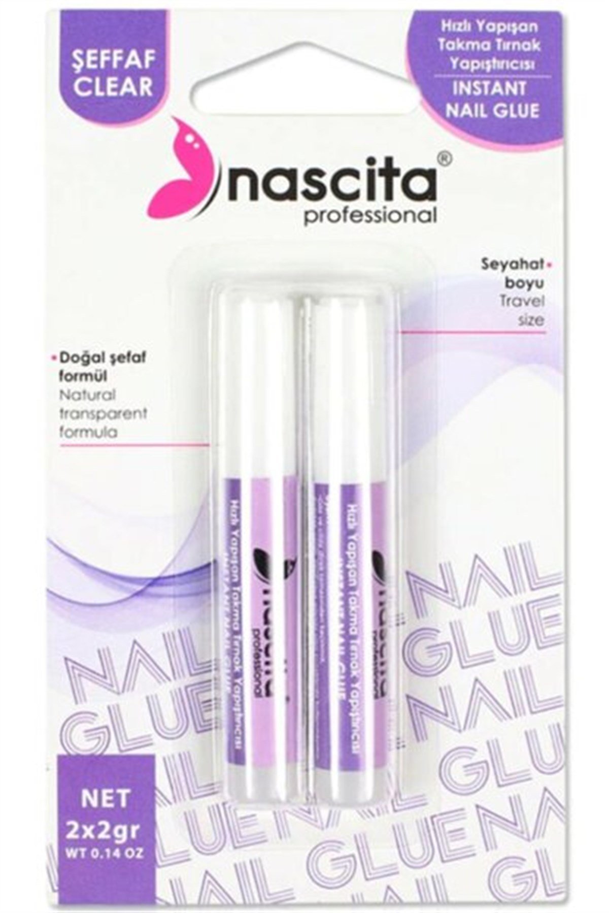 NASCITA SEFFAF TAKMA TIRNAK YAPISTIRICI