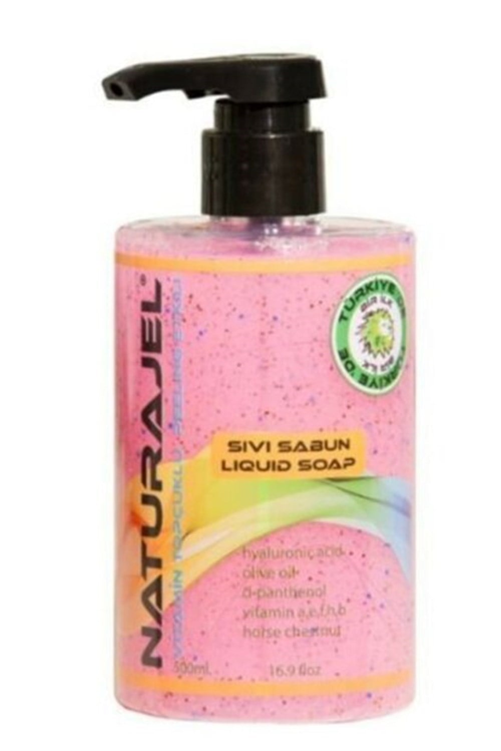 Naturajel Peeling Etkili Sıvı Sabun 500 Ml