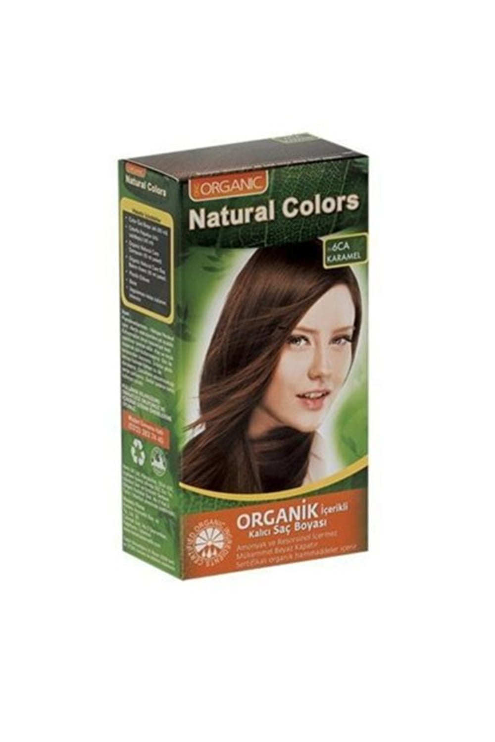 Natural Colors Organic Boya 6 CA Karamel