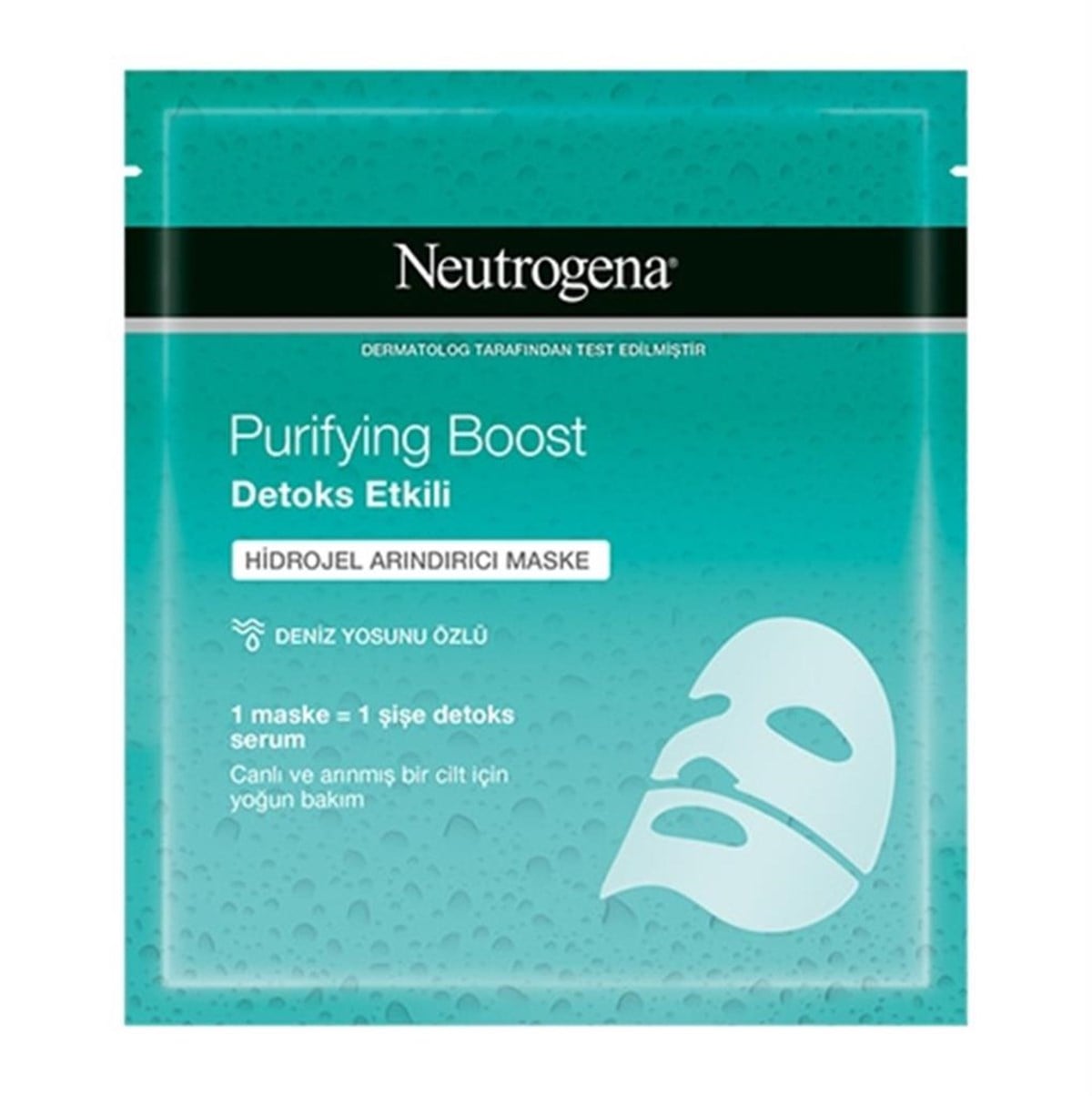 Neutrogena Purifying Boost Detoks Etkili Hidrojel Arındırıcı Maske