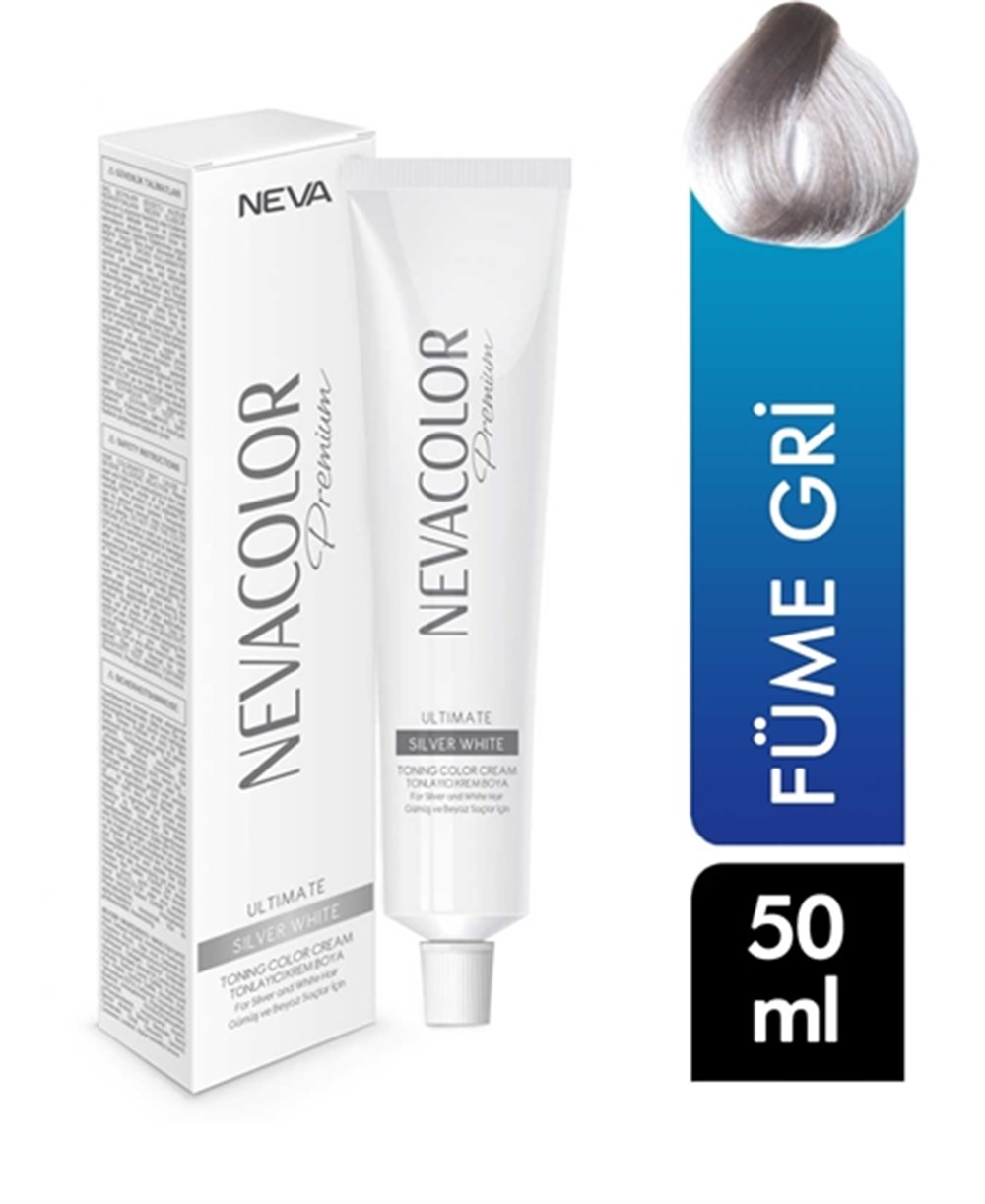 Neva Color Premium Ultımate Tonlayıcı Krem Boya Füme Gri