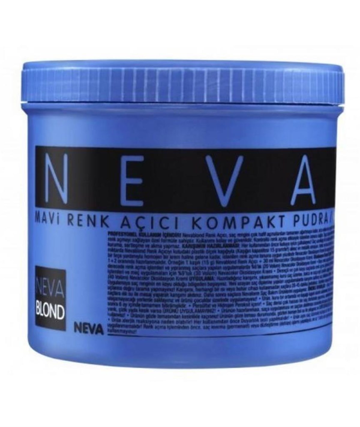Nevablond Açıcı Kompakt Pudra Mavi 500gr