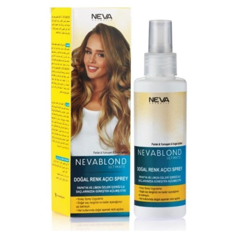 Nevablond Ultimate Doğal Renk Açıcı Sprey 150 Ml