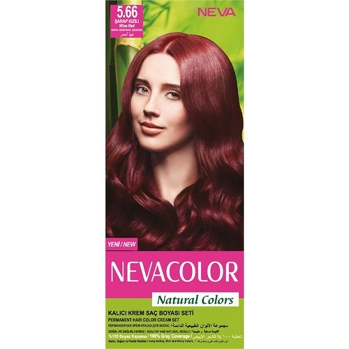 Nevacolor Natural Set Boya 5.66 Şarap Kızılı