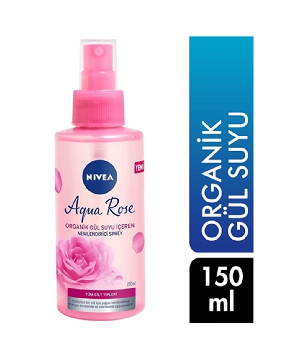 Nivea Aqua Rose Nemlendirci Sprey 150 Ml