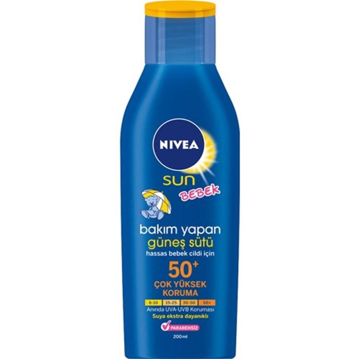 Nivea Baby Bakım Yapan Güneş Sütü Spreyi Spf 50+ 200 Ml