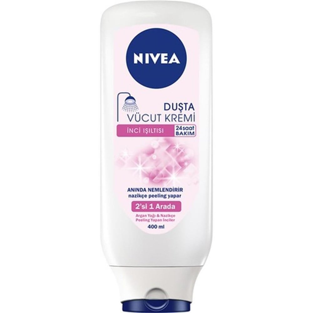 Nivea Duşta Vücut Kremi İnci Işıltısı 400 ML