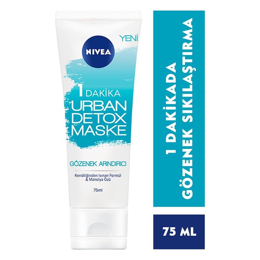 Nivea Essentials 1 Dakika Urban Detox Maske Gözenek Arındırıcı 75 Ml