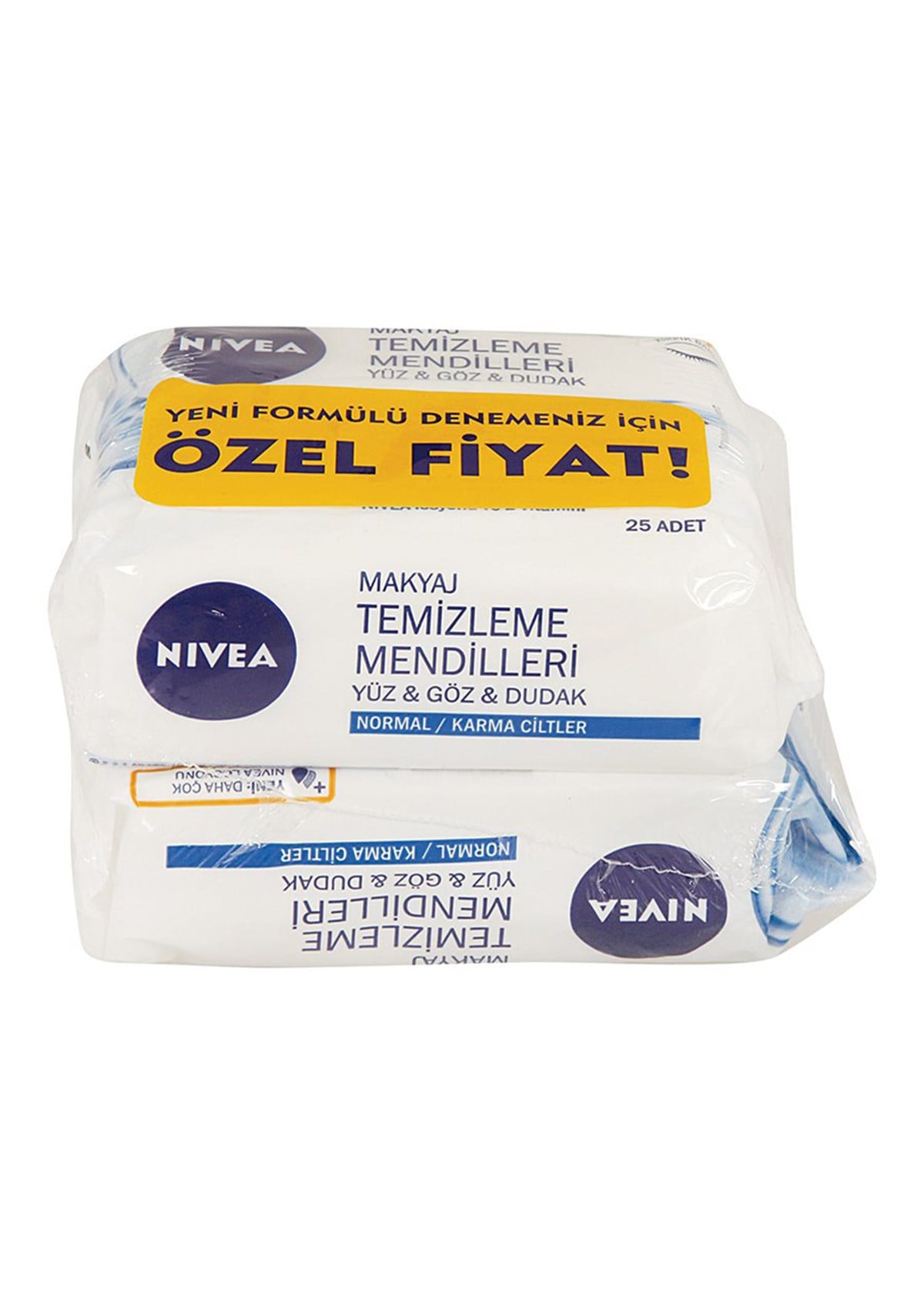 Nivea Makyaj Temizleme Mendili Normal Ve Karma 2 Li Paket