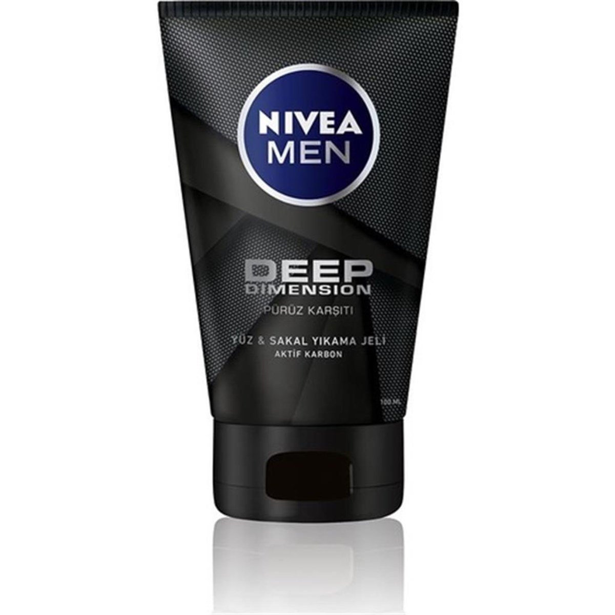 Nivea Men Deep Dimension Yüz & Sakal Temizleme Jeli 100 Ml