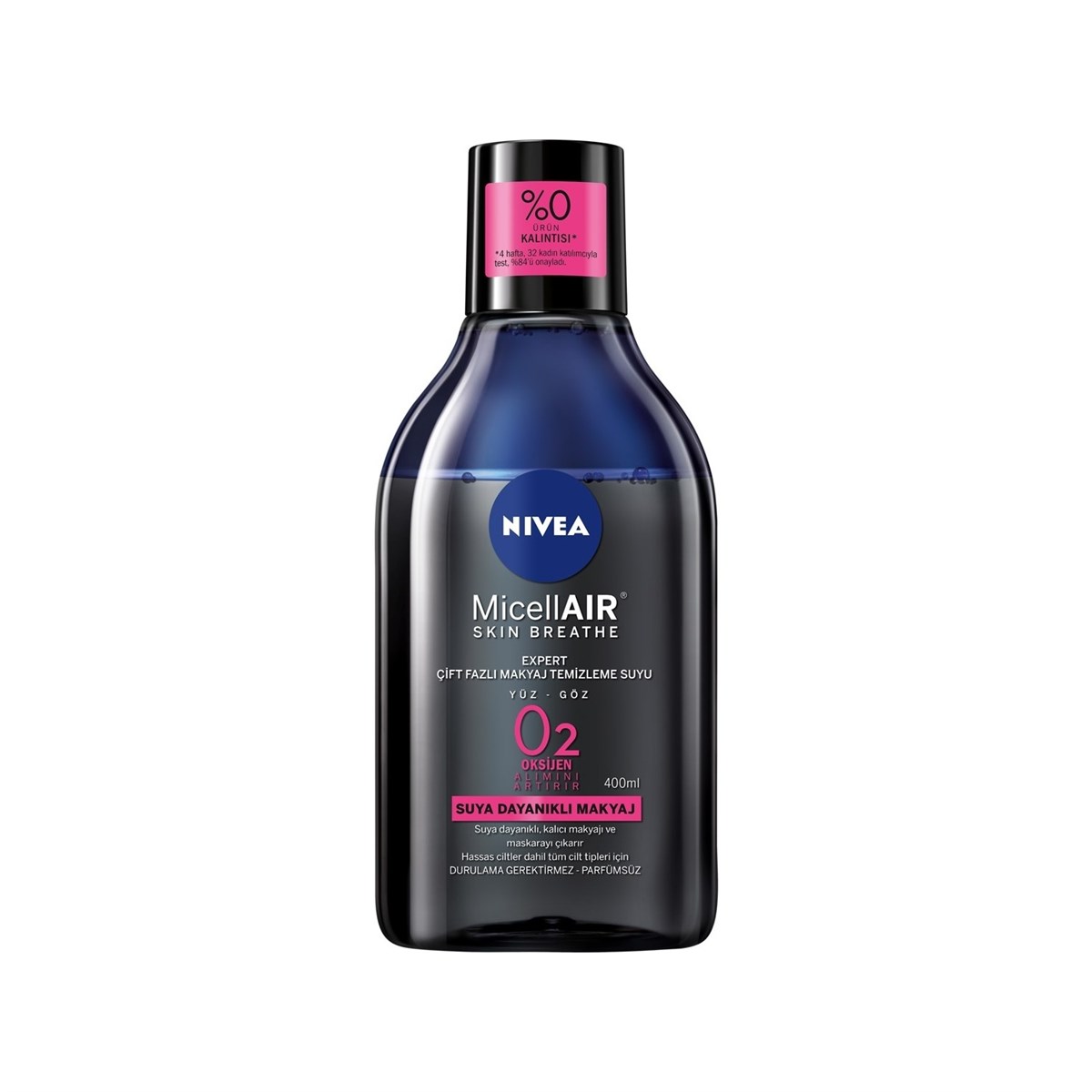 Nivea Miceallair Expert Çift Fazlı Makyaj Temizleme Suyu 400 Ml