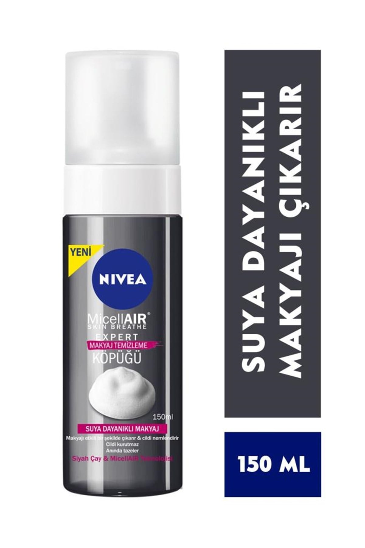 Nivea Mıcellaır Expert Makyaj Temizleme Köpüğü 150 ML