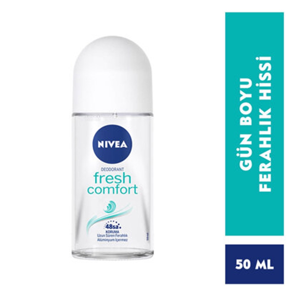 Nivea Roll-On 50 Ml Fresh Comfort Kadın 