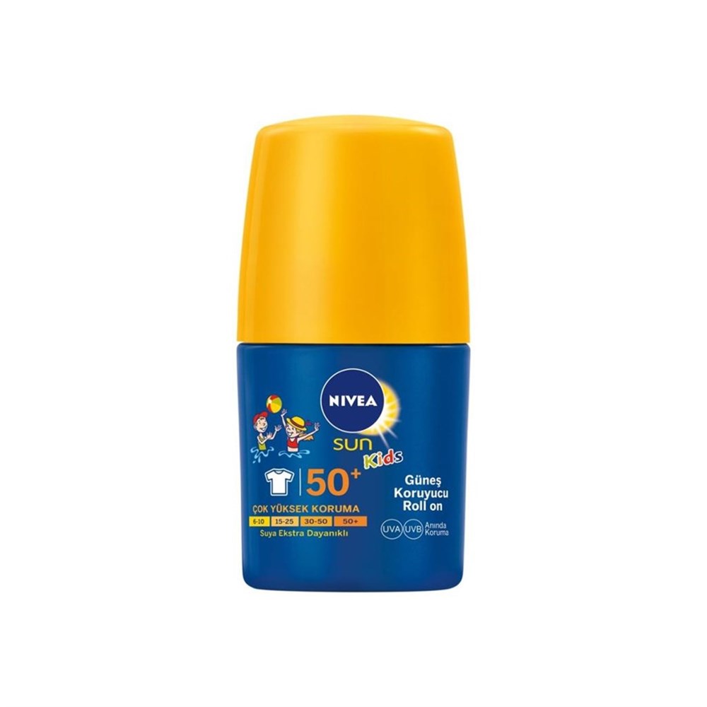 Nivea Sun Çocuk Koruma Roll-On Gkf 50+ 50 Ml