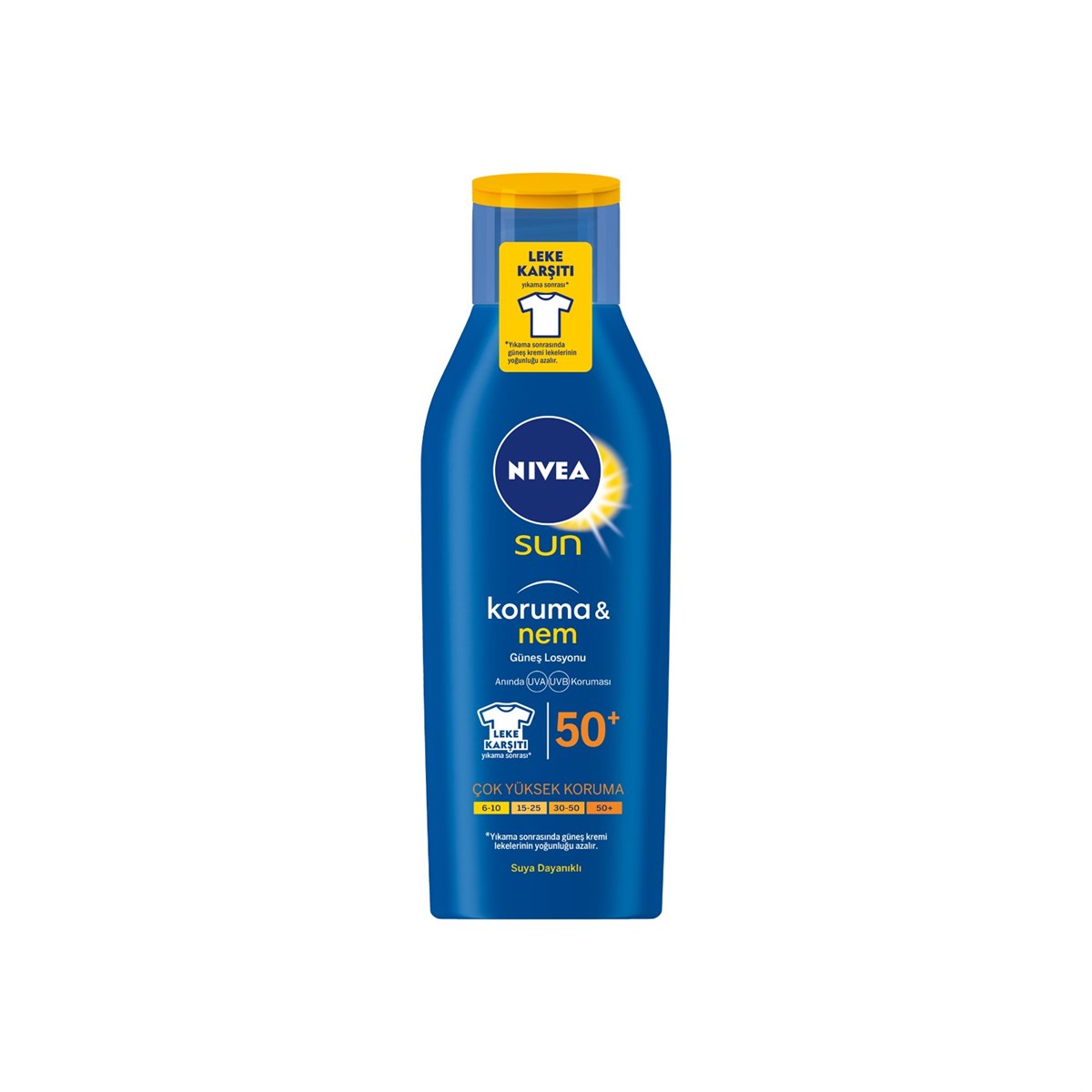 Nivea Sun Koruma&Nem Nemlendirici Güneş Sütü Gkf 50+ 200 Ml