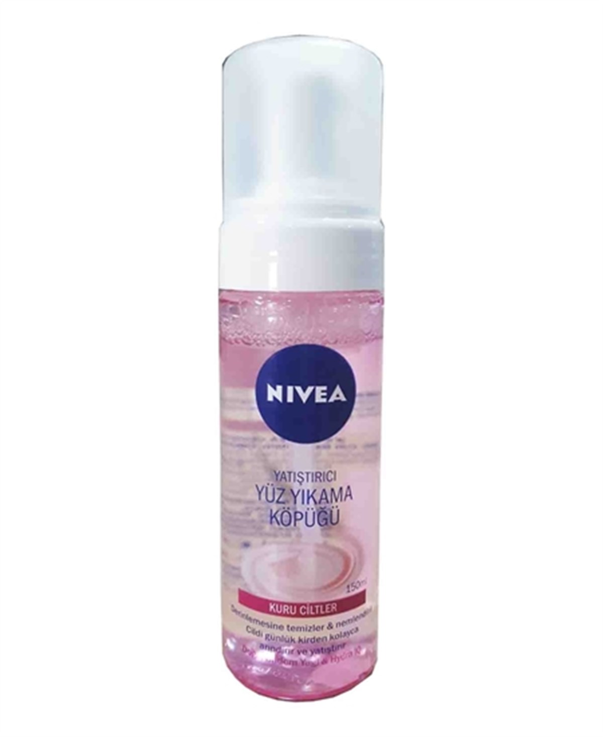 NIVEA VISAGE YUZ TEMIZLEME KOPUGU 150ML KURU HASSAS CILT
