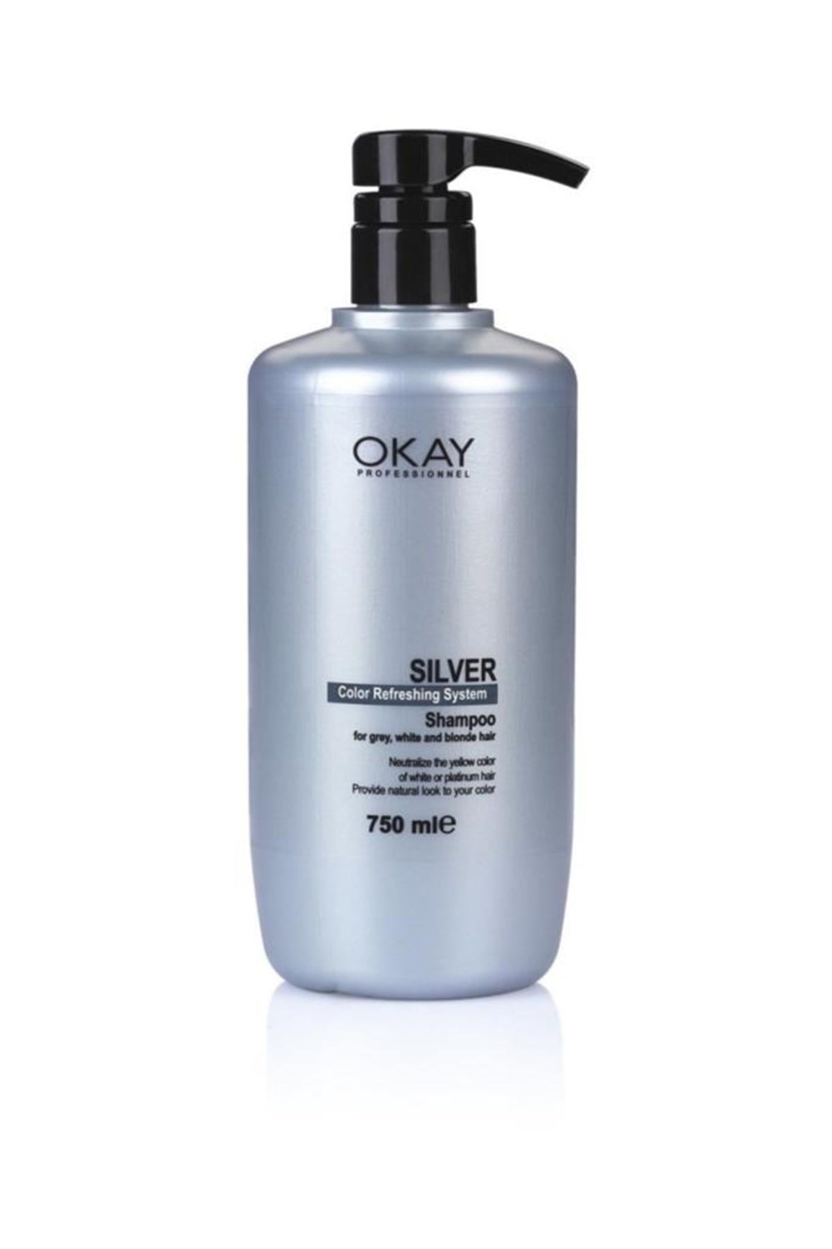 Okay Color Refresher System Renk Yenileyici Gümüş Şampuan 750 Ml