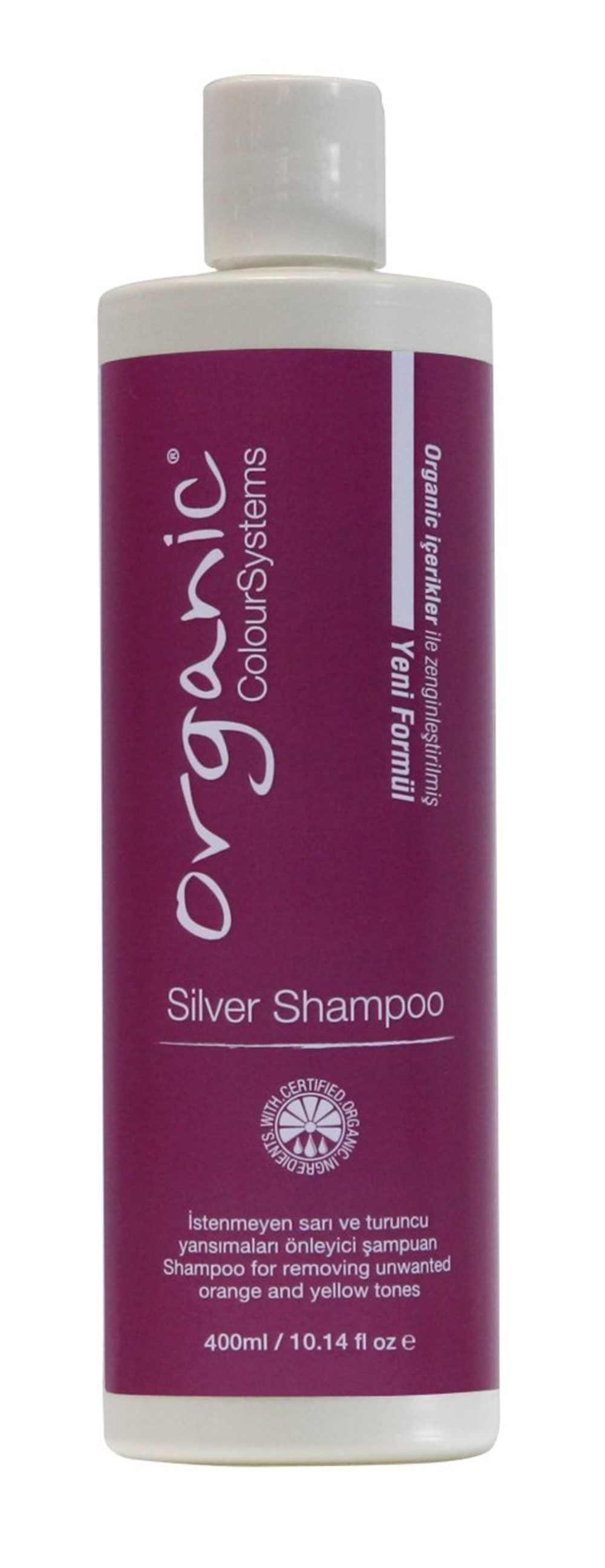 Organic Statüs Silver Organik Şampuan 400 Ml
