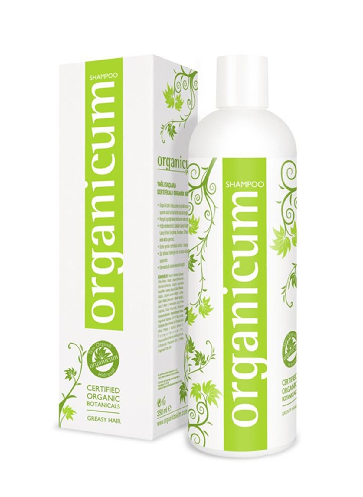 Organicum Yağlı Saçlar İçin Şampuan 350 Ml