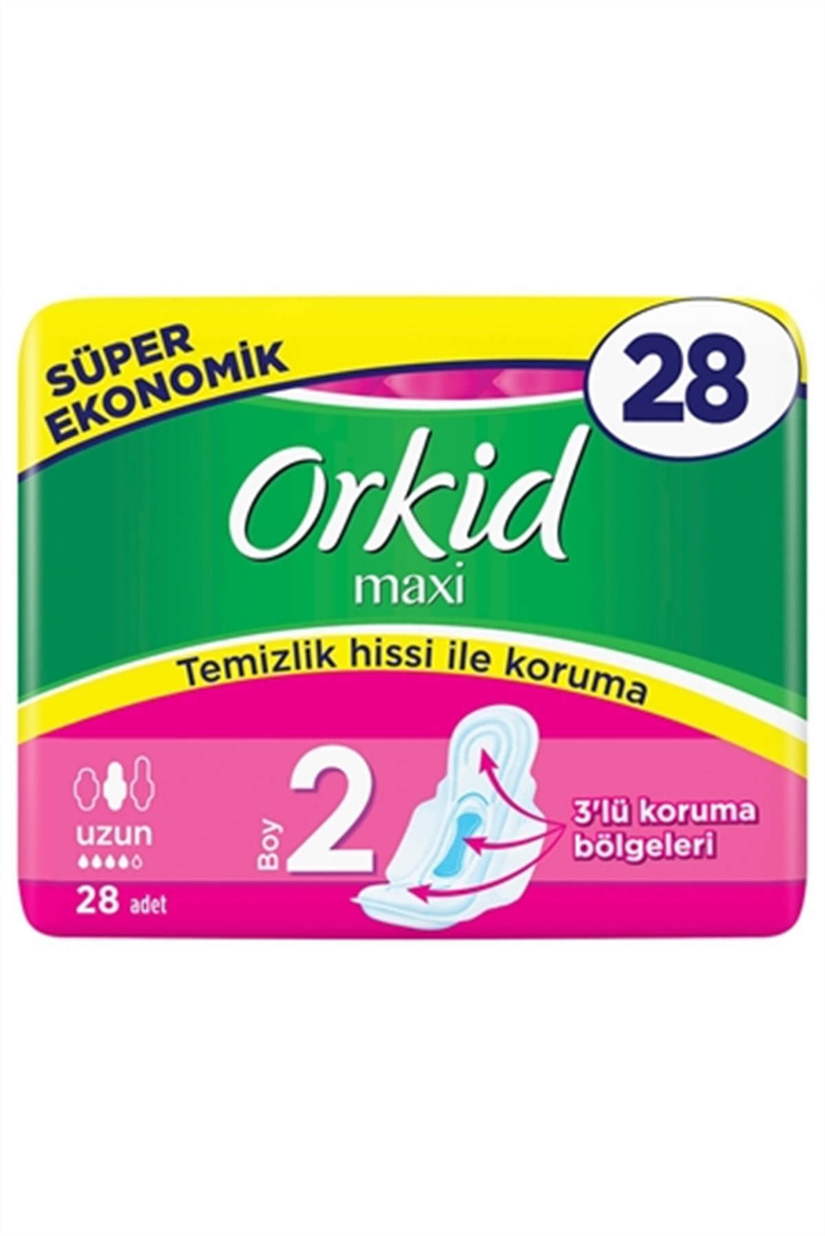ORKID MAXI UZUN SUPER EKONOMIK 8*28