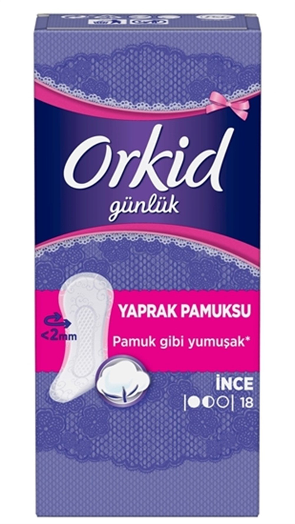 Orkid Yaprak Pamuksu Tekli Normal 18 Li