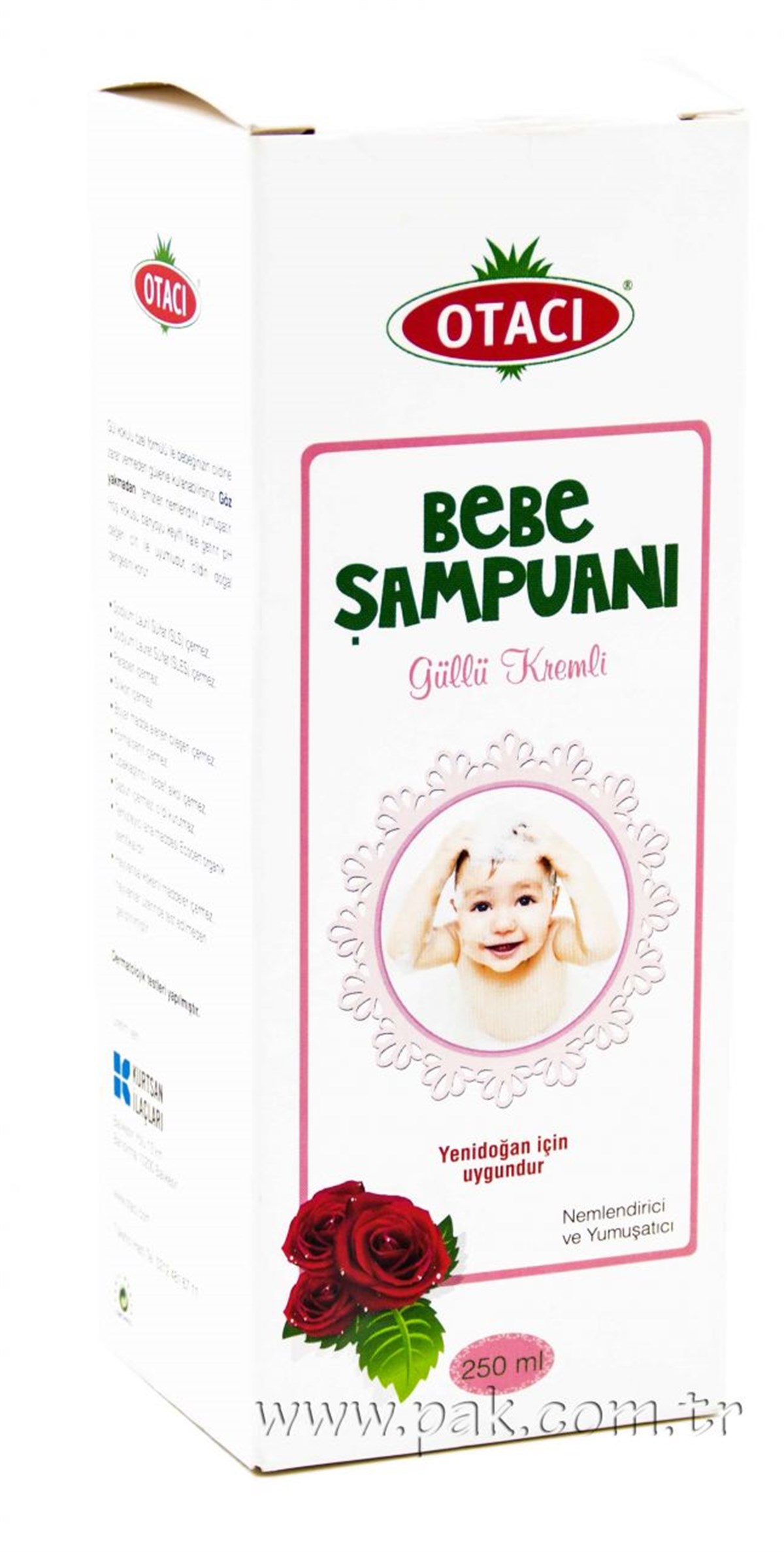Otacı Bebe Şampuanı Güllü Kremli 250 ML