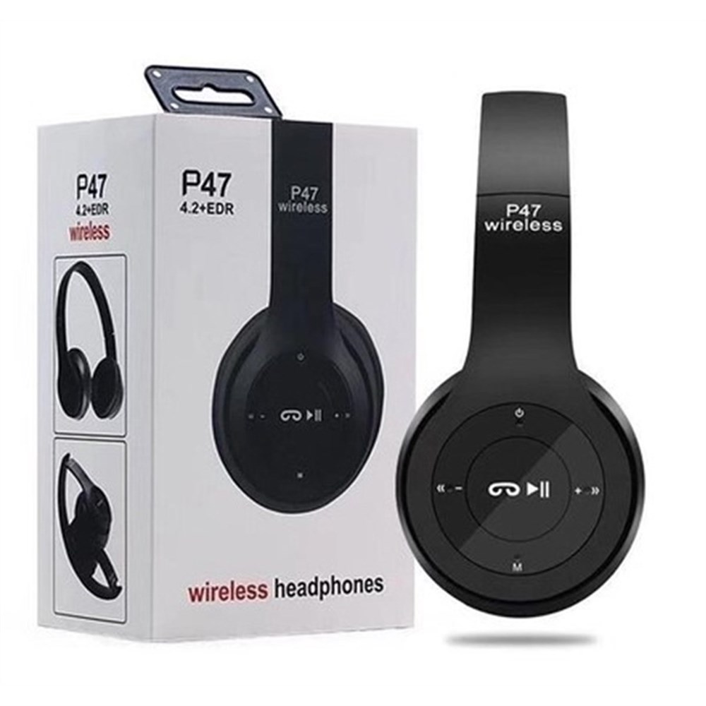 P47 Wıreless 5.0+Edr Bluetooth Kablosuz Mp3 Çalar Kulaklık