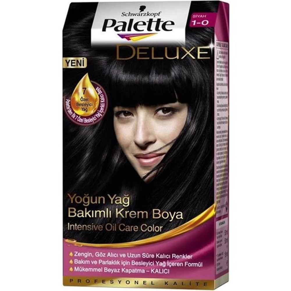 Palette Deluxe Set Saç Boyası 1.0 Siyah