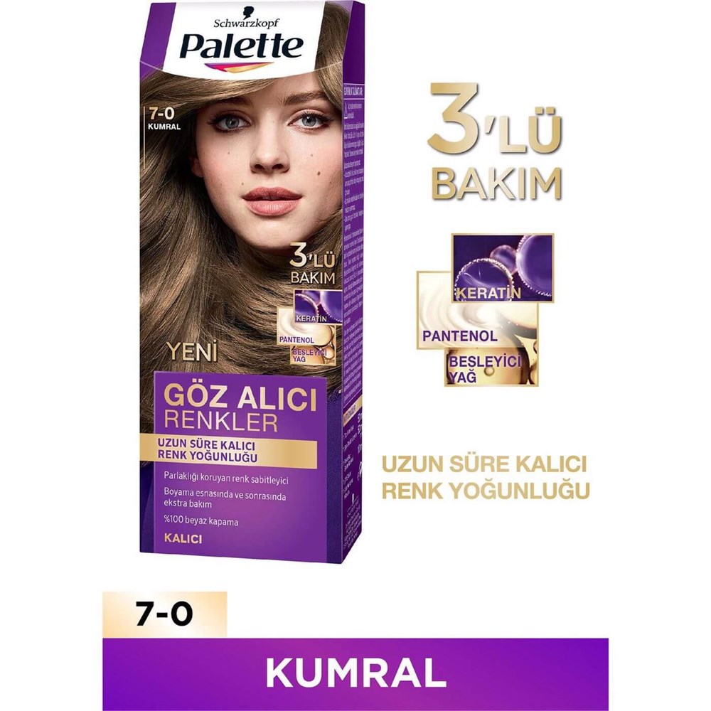 Palette Nc Goz Alıcı Renkler 7-0 Kumral 