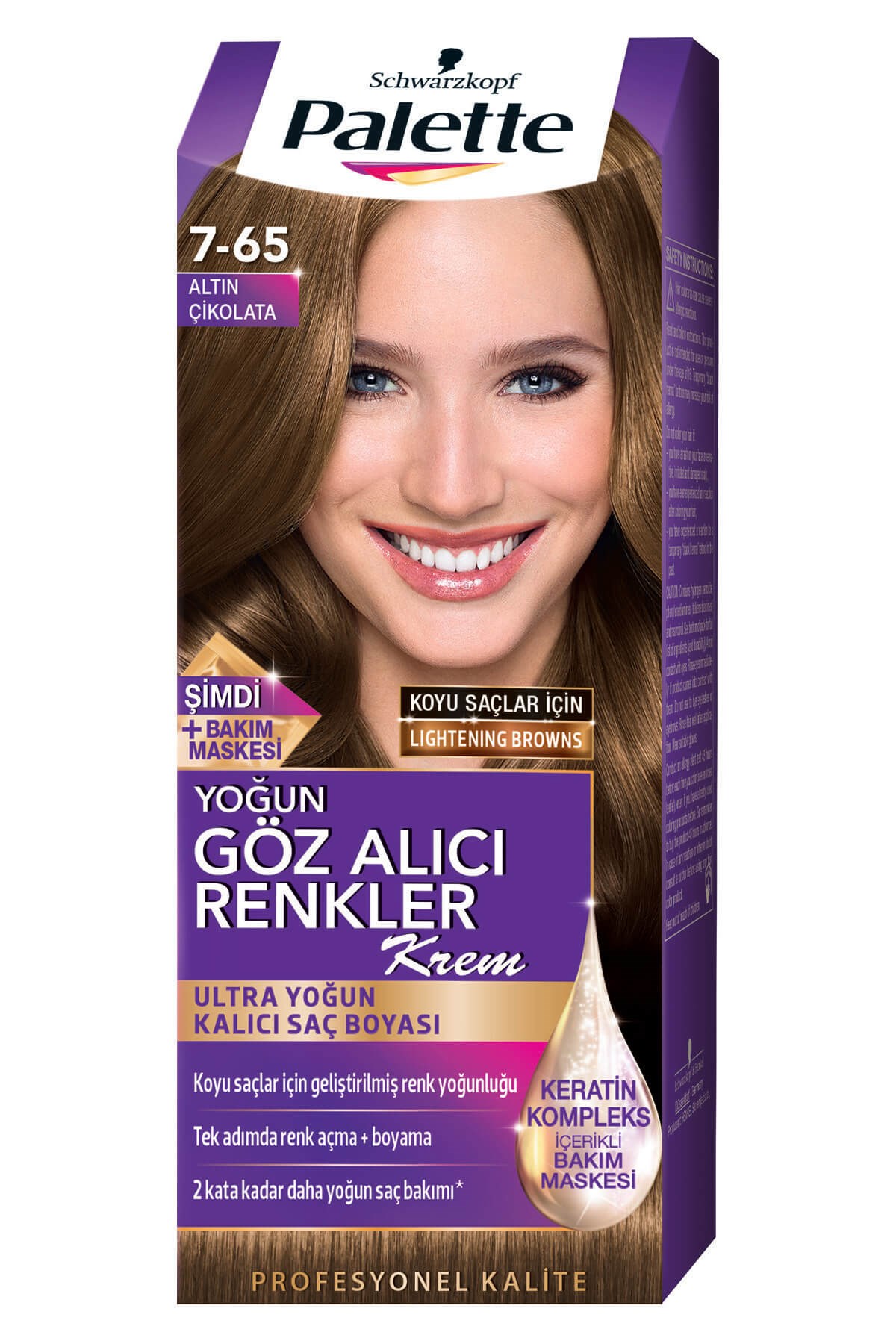 PALETTE NC GOZ ALICI RENKLER 7-65 ALTIN CIKOLATA