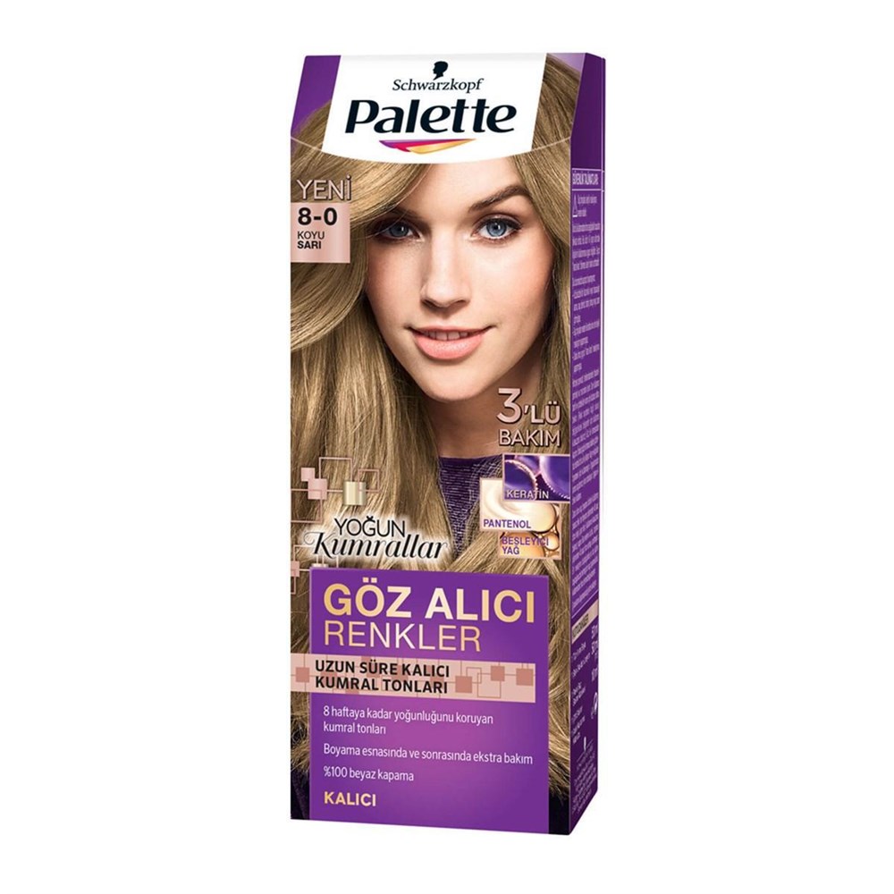 Palette Nc Goz Alıcı Renkler 8-0 Açık Kumral 