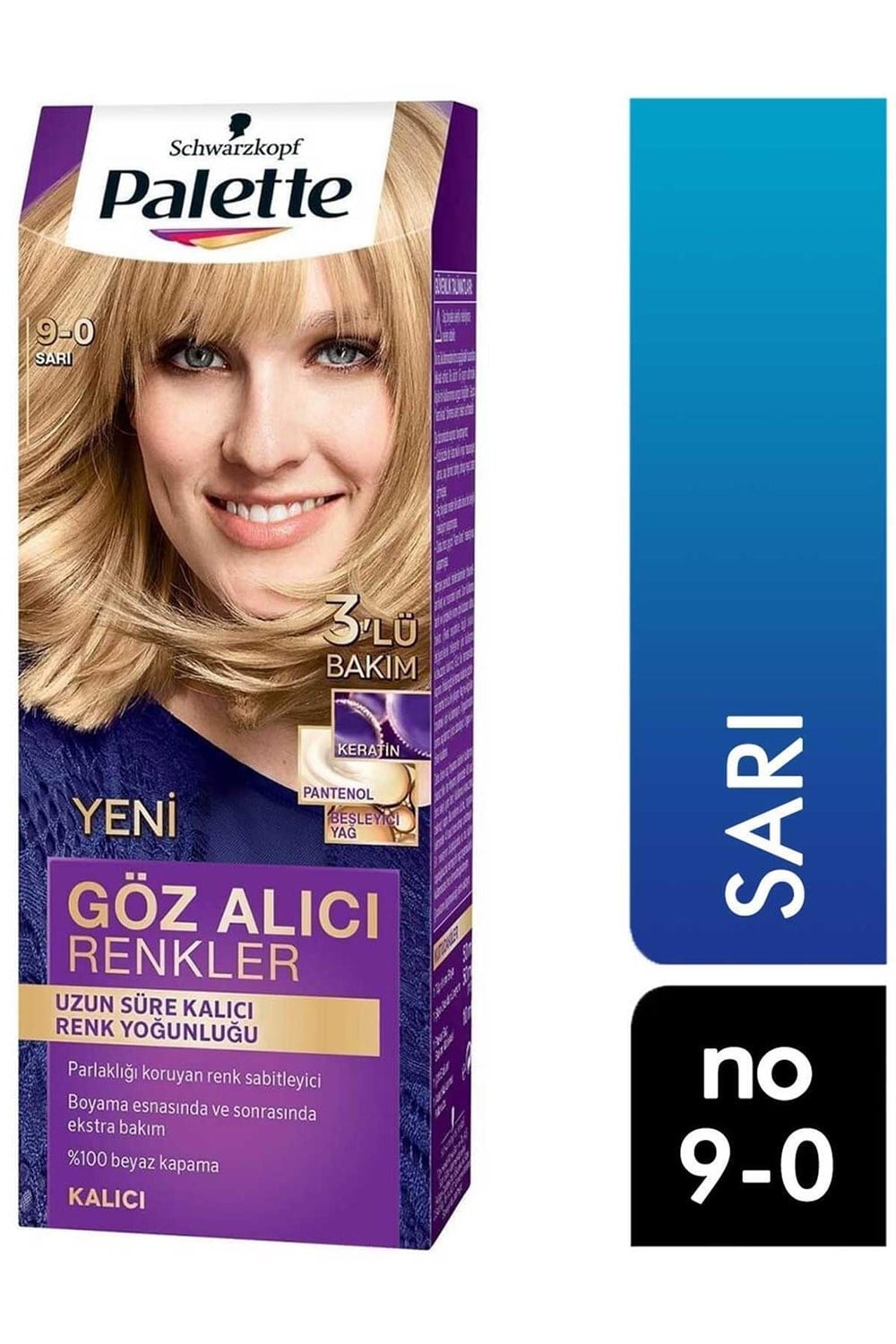 Palette Nc Goz Alıcı Renkler 9-0 Sarı