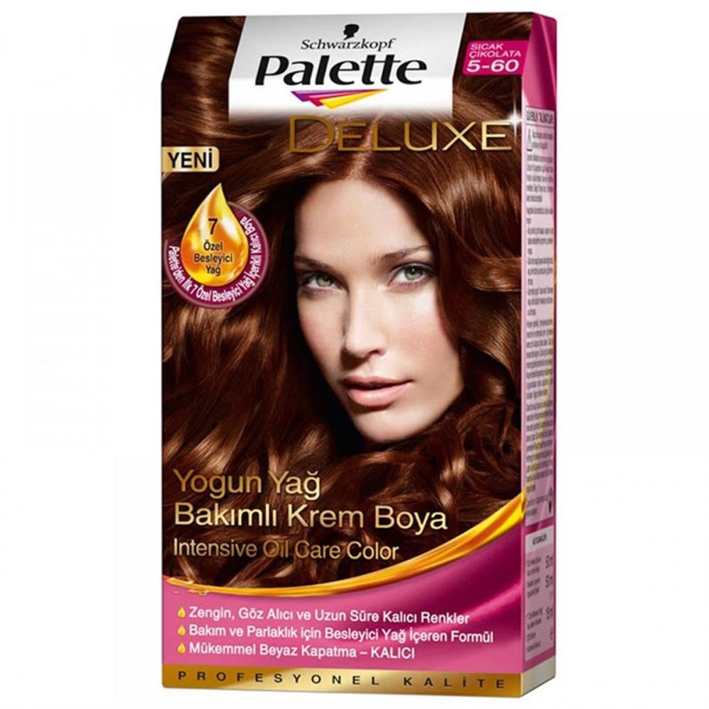 Palette Saç Boyası Kıt 5-60 Sıcak Çikolata