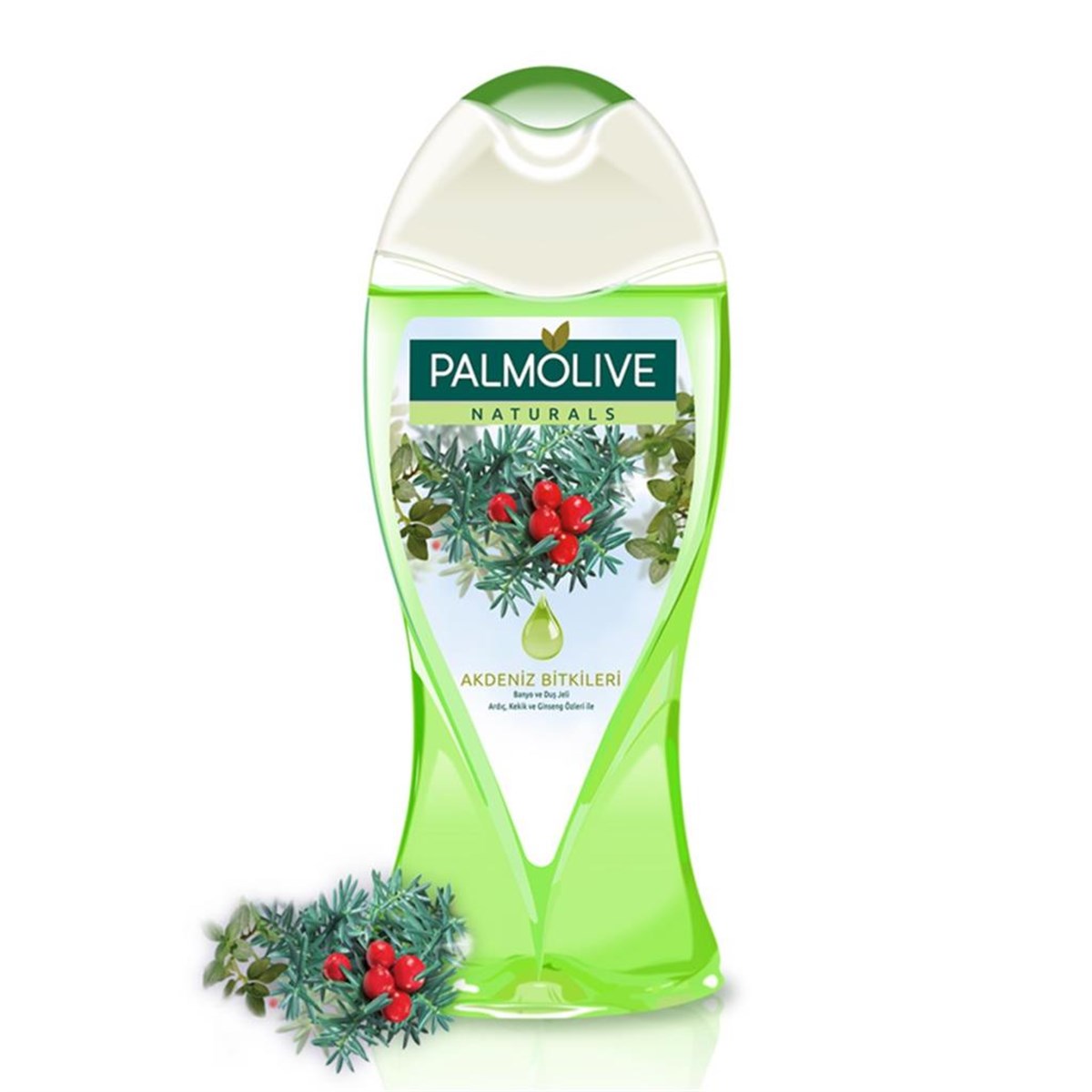 Palmolive Duş Jeli Akdeniz Bitkileri Yeşil 500 Ml