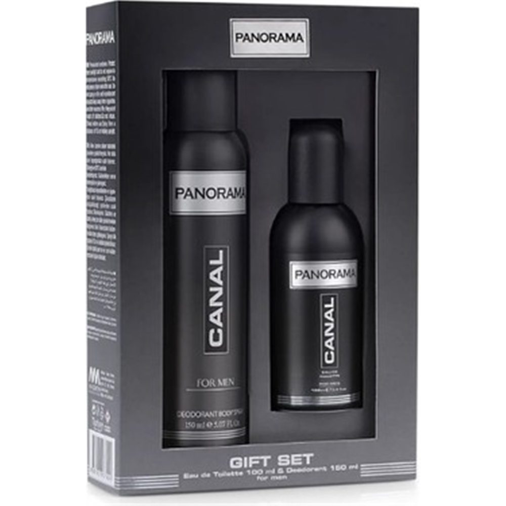 Panoroma Canal Erkek Parfüm Edt 100 Ml Ve 150 Ml Deodorant Set