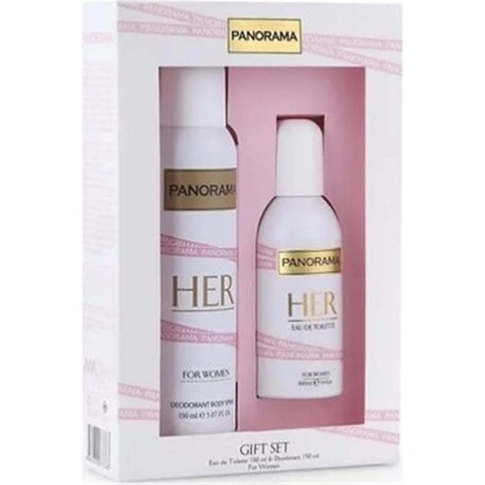 Panoroma Her Kadın Parfüm Edt 100 Ml Ve 150 Ml Deodorant Set