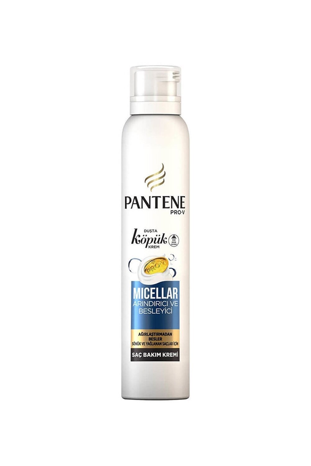 Pantene Köpük Bakım Kremi Micellar 180 Ml