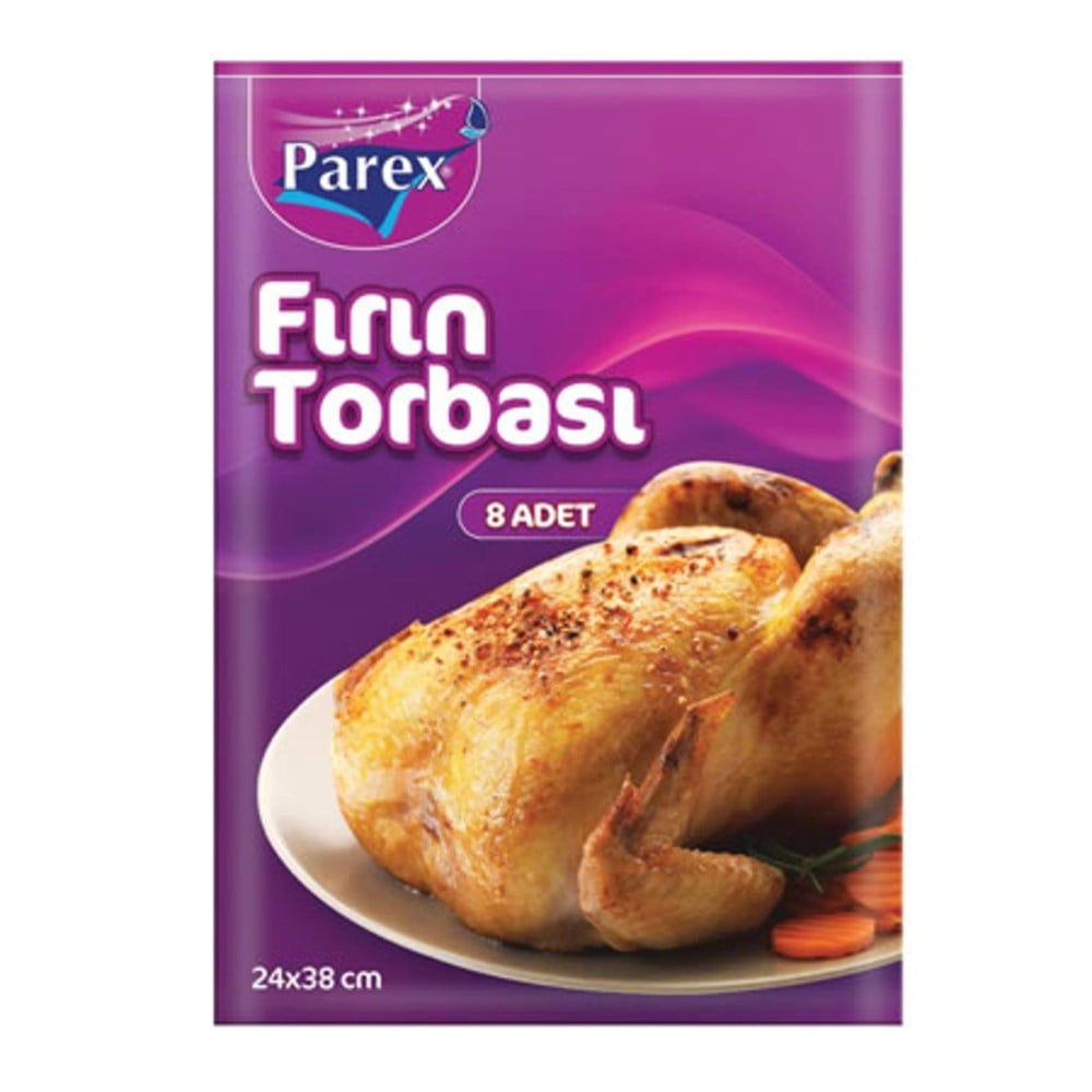 Parex Yanmaz Fırın Torbası 8’Li