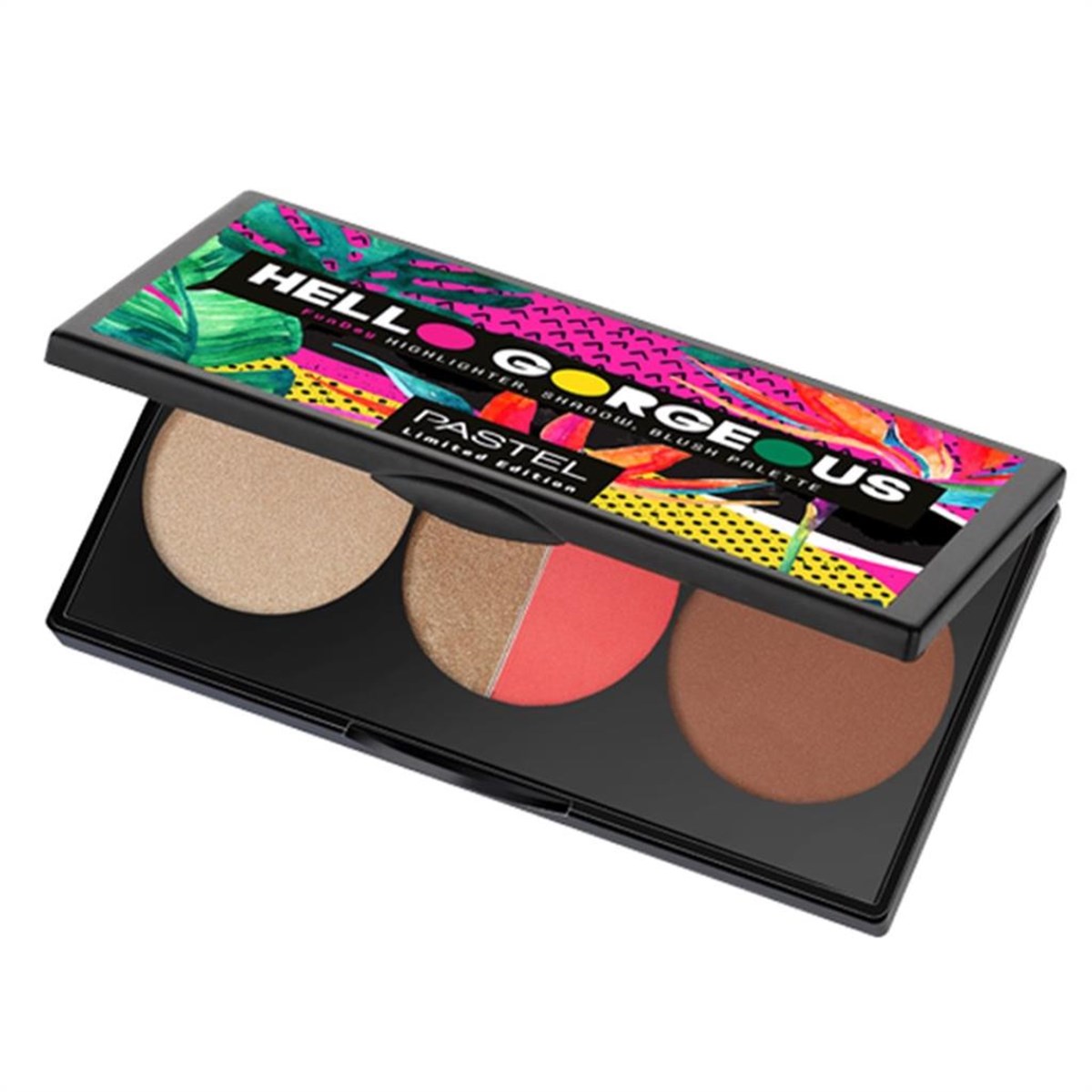 Pastel Hello Gorgeous Hıghlıghter Shadow Blush Palette 20