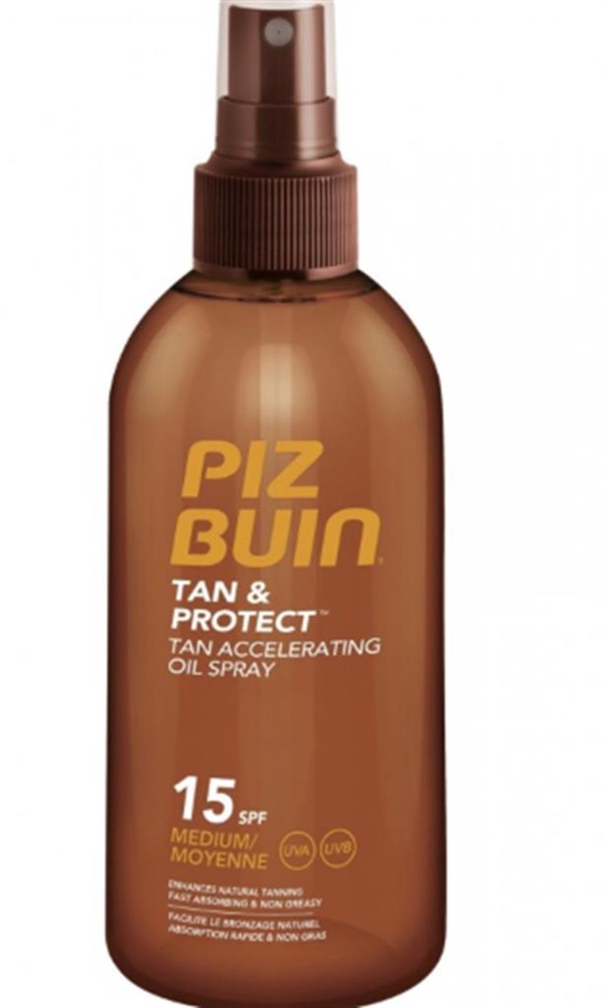Piz Buin Bronzlaşma Ve Koruma İçin Sprey Yağ Spf 15 150 Ml