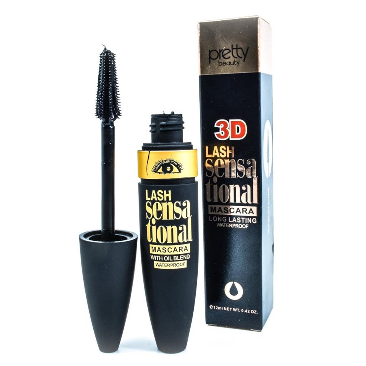 Pretty Beauty 3D Lash Sensa Tional Mascara Black