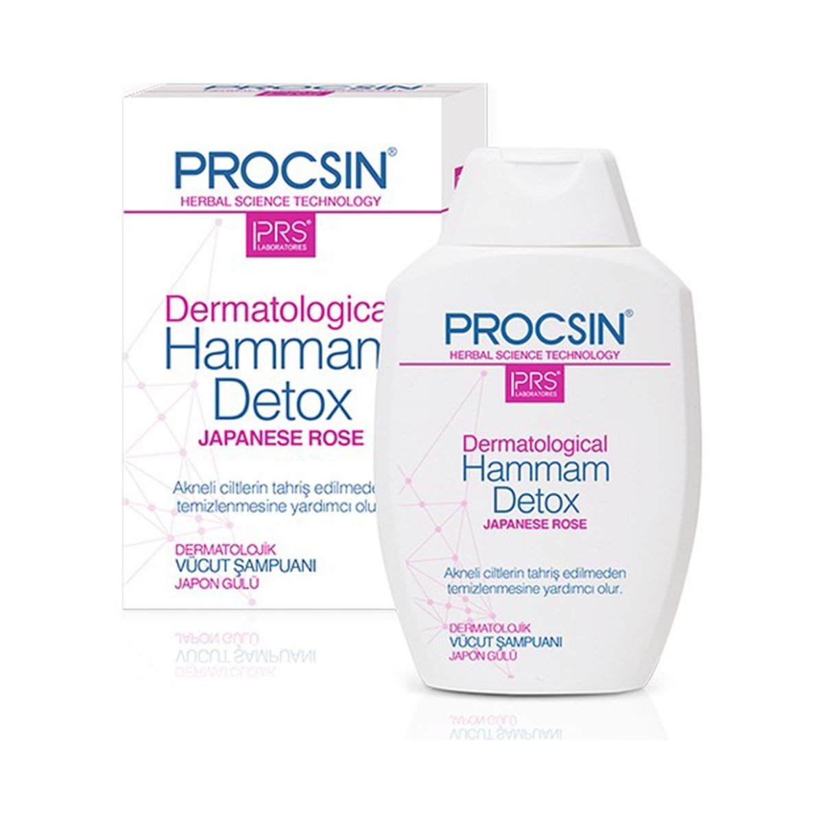 Procsin Hamam Detoks Japon Gülü Dermatolojik Vücut Şampuanı 300 Ml